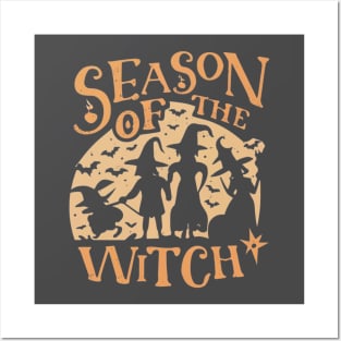 Season of the Witch Halloween Posters and Art